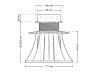 Stopa tarasowa STANDARD 30-220mm